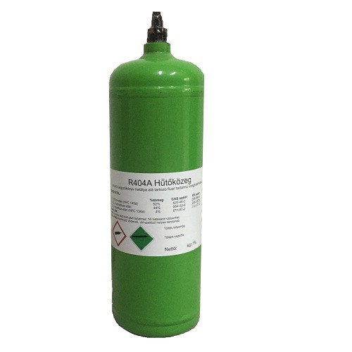 Hűtőköz. R404A regenerált 2Lit/1700gr. Újratölthet