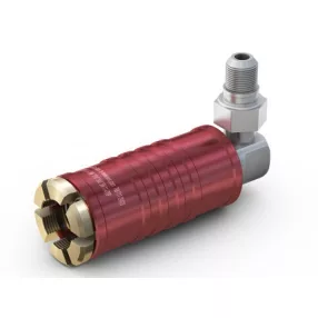 Gyorscsatlakozó WEH TW111 90° Piros