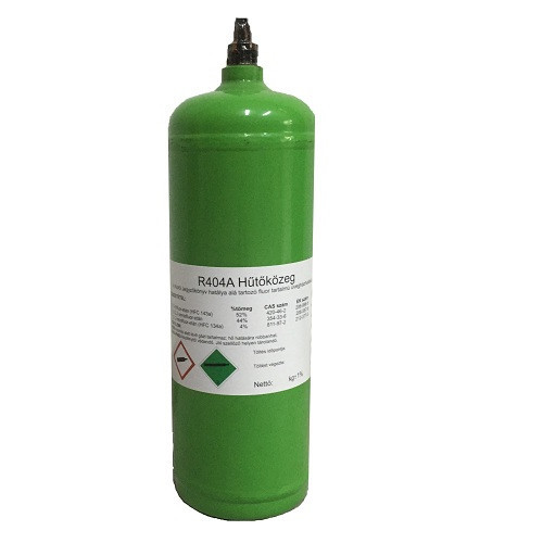 Hűtőköz. R404A 2Lit / 1700gr. Saját palack töltés