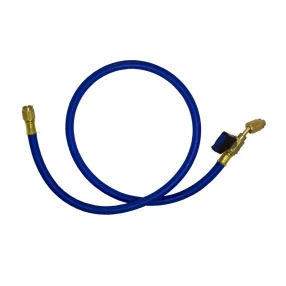 Töltőcső csappal   900mm kék VRP-C