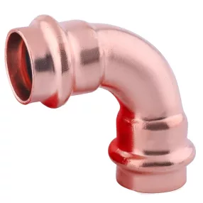 Réz press könyök 90° BB 15mm