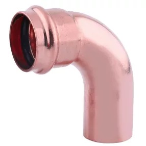 Réz press könyök 90° KB 18mm