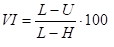 Viszkozitási index képlete